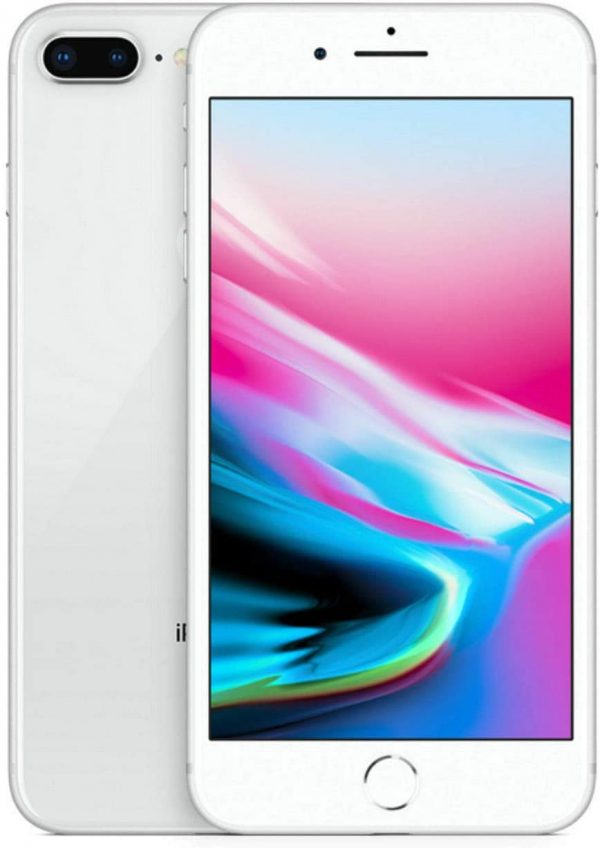 Apple iPhone 8 Plus 64GB Smartphone - White - Unlocked- 6 months Warranty - Certified Refurbished